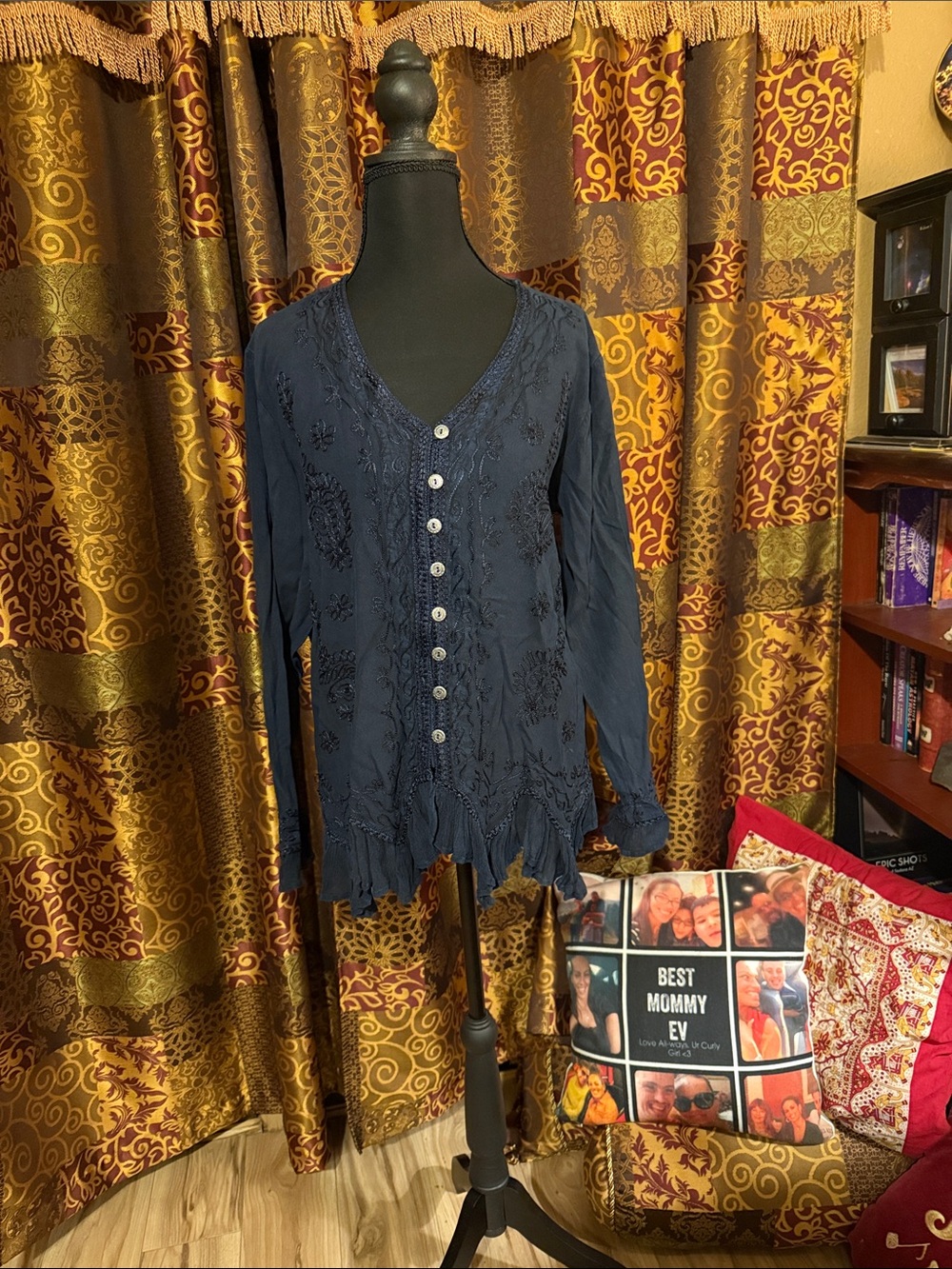 Sacred Threads Embroidered Women’s Top